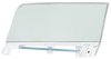 R/H Complete Door Glass Assembly for 1967-1968 Ford Mustang Coupe - Tinted - image 2