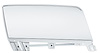 R/H Complete Door Glass Assembly for 1967-1968 Ford Mustang Convertible - Clear - image 1