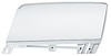 L/H Complete Door Glass Assembly for 1967-1968 Ford Mustang Convertible - Clear - image 1