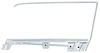 L/H Door Glass Frame & Channel Kit for 1967-1968 Ford Mustang Coupe - image 1