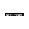 110694 ACC-OFF-ON-START Ignition Plate for 1967-72 Chevy & GMC Truck - image 1