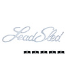 110709 Chrome in.Lead Sled in. Script Emblem - image 1