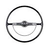 110716 15-3/4 in. steering wheel for 1962-1971 Volkswagen Beetle/Karmann Ghia/Type 3 - Black - image 1