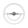 110717 15-3/4 in. steering wheel for 1962-1971 Volkswagen Beetle/Karmann Ghia/Type 3 - Grey - image 1