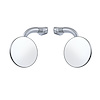 110741 3 in. Curved Arm Peep Mirror Bundle With Convex Mirror Glass (Pair) - image 1