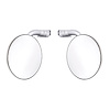 110742 4 in. Curved Arm Peep Mirror Bundle With Flat & Convex Mirrors (Pair) - image 1