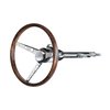 110794 15 in. Woodgrain Steering Wheel For 3-Bolt Hubs - image 4