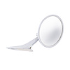 110827 Round Exterior Mirror With Convex Mirror Glass For 1966-72 Chevy Passenger Car - R/H - image 1