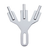 110861 Stainless Steel 3-Post Flag Holder - image 1