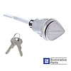 110887 Door Lock Cylinder With Keys For 1947-51 Chevy & GMC Truck - image 1