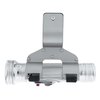110918 Chrome Vintage LED Flashlight With Roller-Action Holder - image 2