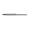 110948 Rubber Door Glass Run With Window Post Liner For 1981-91 Chevy & GMC Truck - L/H - image 1