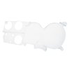 110963 Clear Acrylic Instrument Cluster Lens For 1973-87 Chevy & GMC Truck, Gauges Without Clock - image 2