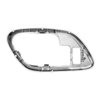 111048 Chrome Plastic Interior Door Handle Bezel With Door Lock Hole, For 1995-2002 Chevrolet/GMC Truck-L/H - image 4
