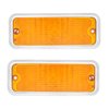 111108 LED Parking Lights w/Amber Lenses for 1973-1980 GM C/K Pickup Trucks [Pair] - image 2