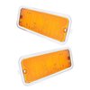 111108 LED Parking Lights w/Amber Lenses for 1973-1980 GM C/K Pickup Trucks [Pair] - image 4