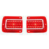 111118 41 LED Tail Light Set For 1965 Chevy Chevelle/Malibu (Pair) - image 1