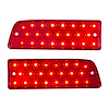 111123 23 LED Tail Light Set For 1964 Chevy Chevelle (Pair) - image 1