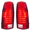111124 LED Tail Lights w/Backup Light Assembly for 1988-2000 Chevy & GMC Trucks, SUVs [Pair] - image 1