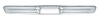 111140 Rear Bumper for 1964-1972 Ford F-Series Styleside Truck [Chrome-Plated] - image 1