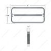 111151 Deluxe Side Marker Light Bezel for 1968-1972 Chevy/GMC C/K Trucks, Blazer, Suburban - image 3