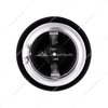 111161 4 in. Round Louvered Air Cleaner for Carburetors, 2 5/8 in. Neck [Black] - image 4