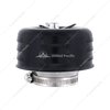 111162 4 in. Round Louvered Air Cleaner for Carburetors, 2 5/8 in. Neck, with Wing Screw [Black] - image 2