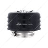 111163 4 in. Round Louvered Air Cleaner for Carburetors, 2 5/16 in. Neck, with Wing Screw [Black] - image 2