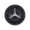 111163 4 in. Round Louvered Air Cleaner for Carburetors, 2 5/16 in. Neck, with Wing Screw [Black] - image 3