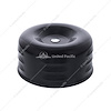 111167 4 in. Round Louvered Air Cleaner for Carburetors, 2 5/16 in. Neck [Black] - image 1