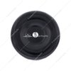 111167 4 in. Round Louvered Air Cleaner for Carburetors, 2 5/16 in. Neck [Black] - image 3