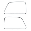 111236 Exterior Door Window Moldings for 1947-1955 Chevy & GMC 1st Series - image 1