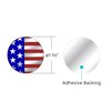 22941 1-3/4 in. Round Glossy Sticker - USA Flag - image 3