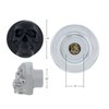 CHROME SKULL DASH KNOB - image 3