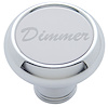 CHROME DELUXE DASH KNOB W - image 1