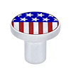 23769 Air Valve Knob - USA Flag - image 1