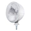 30353 7 in. Chrome Dietz Style Headlight H6014/H6024 Bulb - image 2