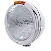 Classic Round Headlight Assembly with 6014 Bulb, Turn Signal for 1914-1936 Cars, Trucks - image 1
