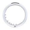 30397 Stainless Steel in.Classic in. Headlight Bezel With LED Turn Signal Cutout - image 2