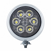 30640 5 in. Round Work Light With Chrome Housing - image 1