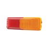 31050 Incandescent Rectangular Fender Mount Light (Clearance/Marker) - Amber & Red Lens - image 4