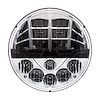 31084 ULTRALIT High Power LED 7 in. Headlight With Polycarbonate Lens & Housing