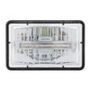 31151 ULTRALIT 4 in. x 6 in. Rectangular LED Headlight With Amber LED Position Light - High Beam - image 2