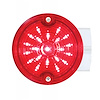 21 RED LED 3 1/4 ROUND HA - image 1