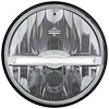 LED Round Headlight with LED Light Bar 5-3/4"