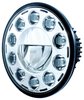 7 ROUND LED CRYSTAL HEADL - image 3