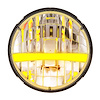 31458 ULTRALIT High Power LED 7 in. Headlight With Turn Signal & Amber Position Light Bar