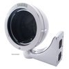 31732 Stainless Steel Bullet Classic Headlight No Bulb With LED Turn Signal - Clear Lens - image 4