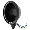 32052 Black 5-3/4 in. Motorcycle Headlight Housing Only - Bottom Mount - image 2