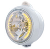 CHROME GUIDE HEADLIGHT W/ - image 1